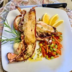 A picture of Broiled 🦞 rosemary Butter.