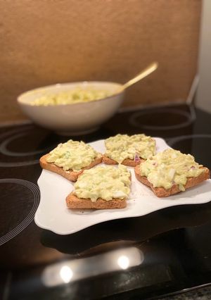 O poză a rețetei Avocado toast.