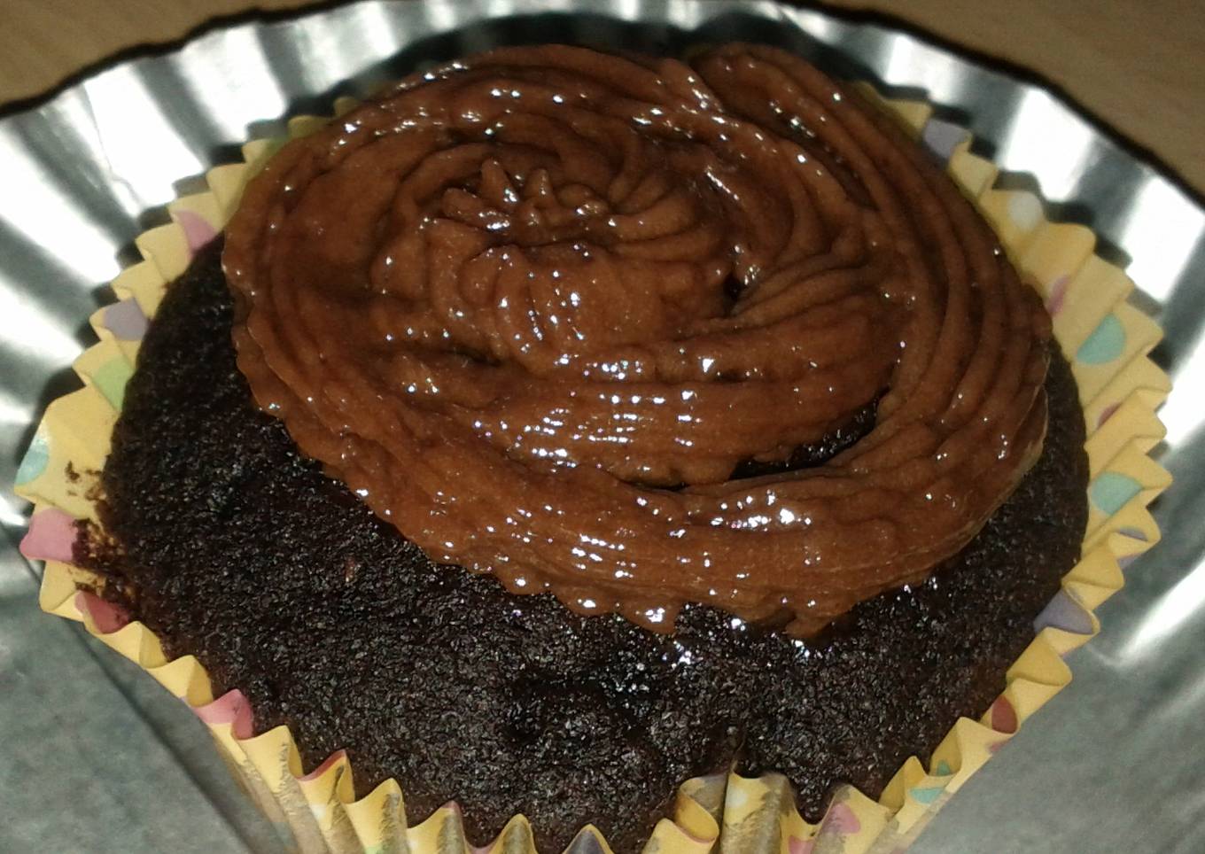 Mocha-chocolate Butter cream frosting (with whole eggs)