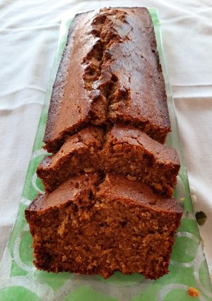 Una foto de Budín integral de coco