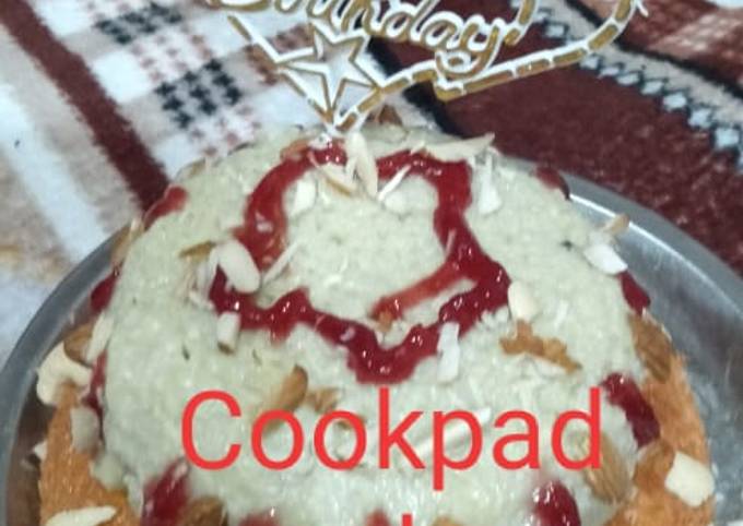 Double stand Cookpad Cake