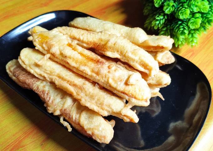 Bagaimana cara memasak Pisang goreng tanduk yang nagih banget