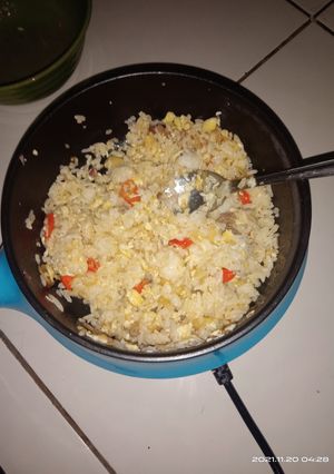 Foto resep Nasi goreng putih