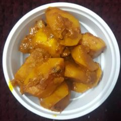 A picture of Masala Potatoes.