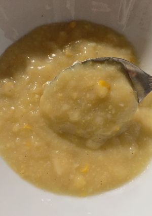 Foto resep Bubur jagung simple