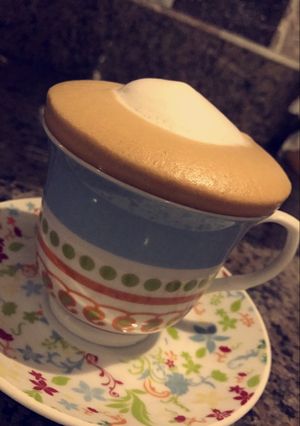 صورة لوصفة نسكافية بالحليب