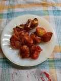 Tomates cherry caramelizados en airfryde