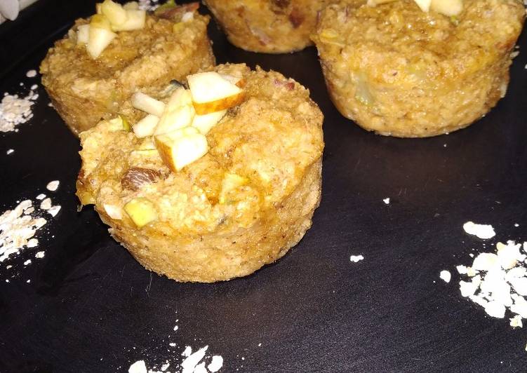 Easiest Way to Prepare Ultimate Baked Apple Oatmeal Cups