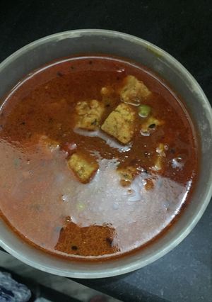 A picture of Shahi besan sabzi.