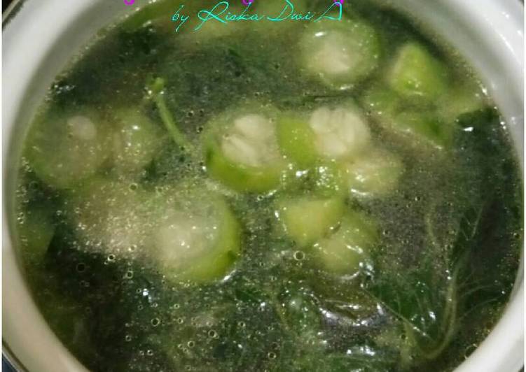 Sayur Bayam Gambas