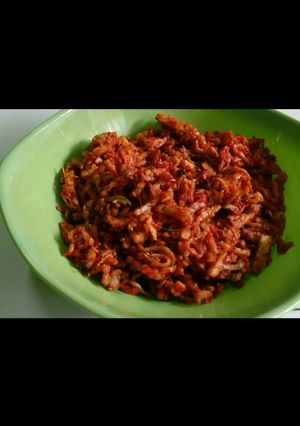 Foto resep Sambal tempe teri