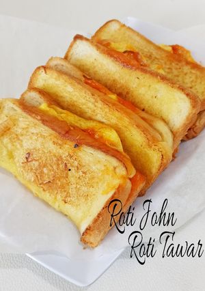 Foto resep Roti John Roti Tawar