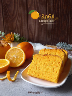 Foto resep 🍊range Sponge Cake / Cake dari Kulit Jeruk Sunkist