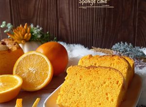 Foto resep 🍊range Sponge Cake / Cake dari Kulit Jeruk Sunkist
