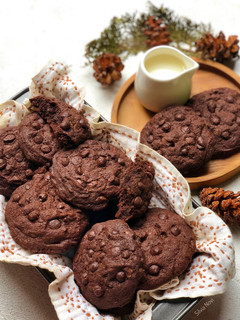 Foto resep Double Chocolate Chip Cookies