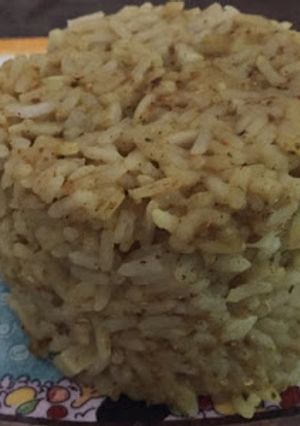 Una foto de Arroz al curry