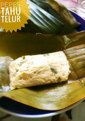 Foto resep Pepes Tahu Telur (mpasi 11m+)