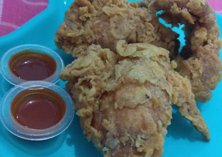 Bagaimana Menyiapkan Fried Chicken Kriuk-Kriuk yang Menggugah Selera