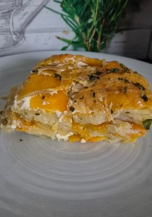 Une photo de Gratin dauphinois aux butternut en cocotte Magimix 😃