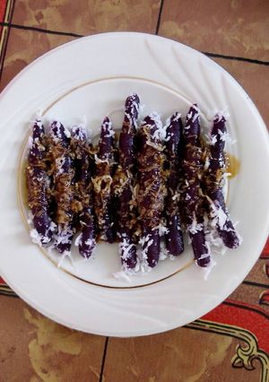 Foto resep Cenil ubi ungu