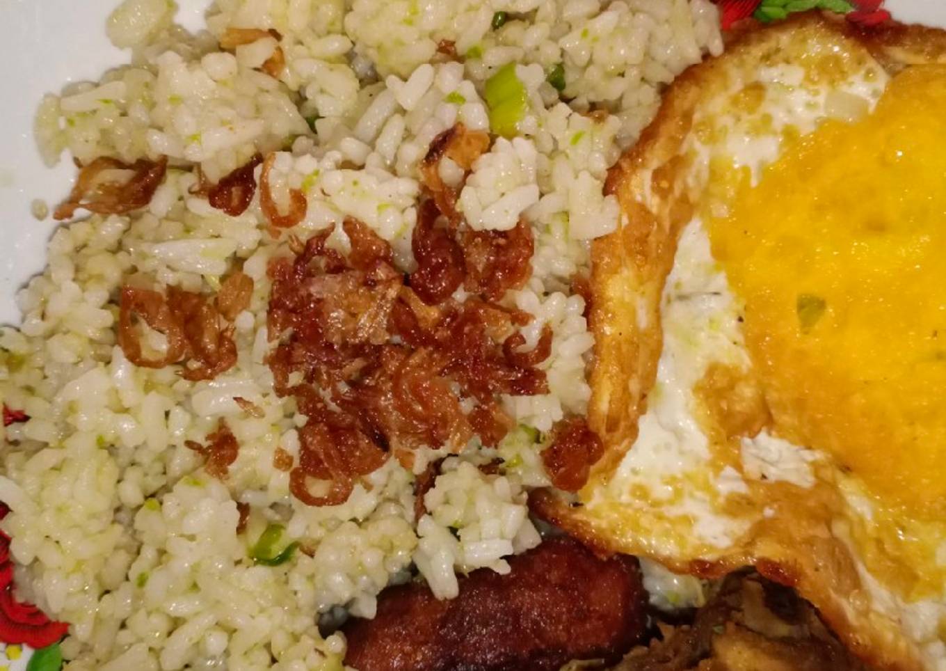 Nasi Goreng cabai hijau