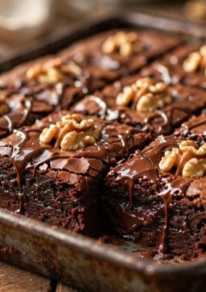 Una foto de 🍫 Brownie de chocolate fácil y húmedo 🤎