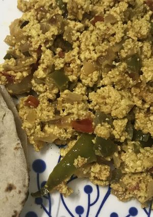 A picture of Paneer bhurji.