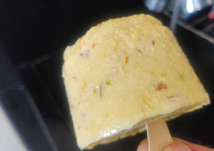 Steps to Make Award-winning Badam pista kesar kulfi