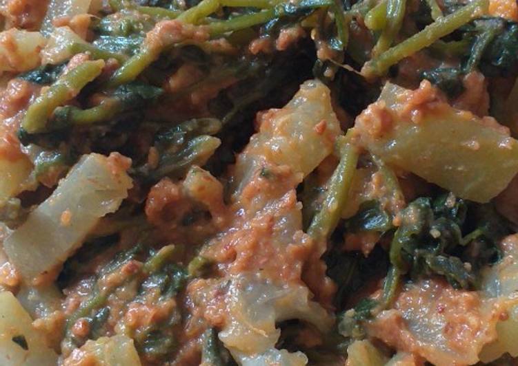 Pecel sayur sederhana