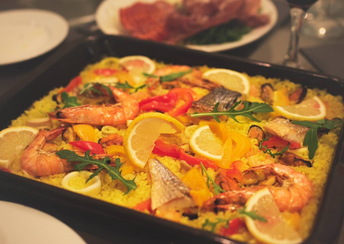 Seafood Paella