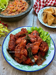Foto resep Ayam Goreng Terasi Daun Jeruk