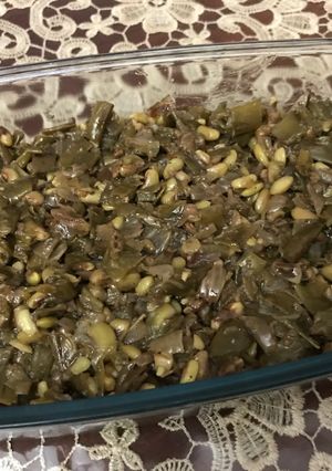 صورة لوصفة لوبيا خضرا بزيت الزيتون