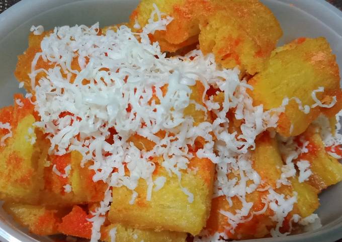 Resep Singkong keju Anti Gagal