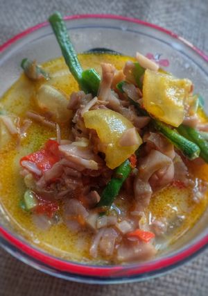 Foto resep Lodeh Kikil Nangka Muda