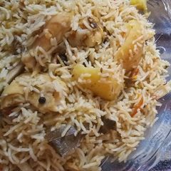 Chicken pulao A picture of Chicken pulao.