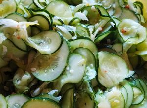 Vegetás uborka recept fotója