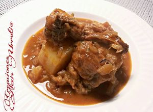 Foto principal de Estofado de carne seca de cordero con patatas