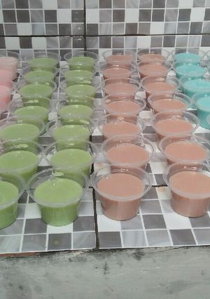 Foto resep Puding puyo pop ice