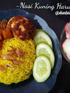 Foto resep Nasi kuning harum gurih
