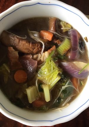 A picture of California Farm Portobello Mushroom Soup.