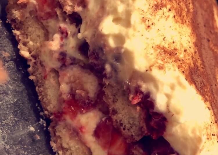 Recette: Tiramisu Fraise/Framboise