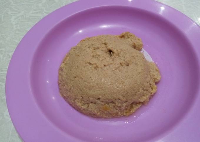 Детский мясной пудинг