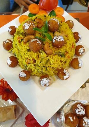 A picture of Shahi Moti Pulav.