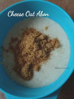 Foto resep Mpasi 11m+ cheese oat abon