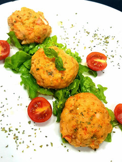 Una foto de 🦀🦀Albóndigas de surimi de cangrejo 🦀🦀