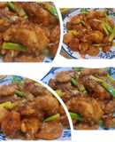 糯米腸炒香腸#夜市美食