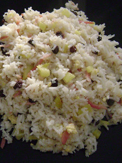 Una foto de Arroz con Piña, Bacon y Pasas