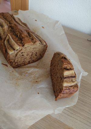 Una foto de Banana bread