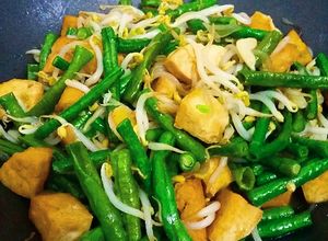 Foto resep Tumis Kacang Panjang Toge Tahu