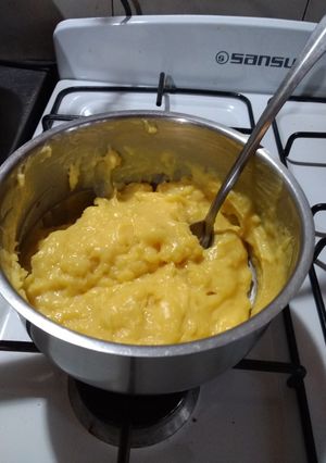 Una foto de Crema pastelera